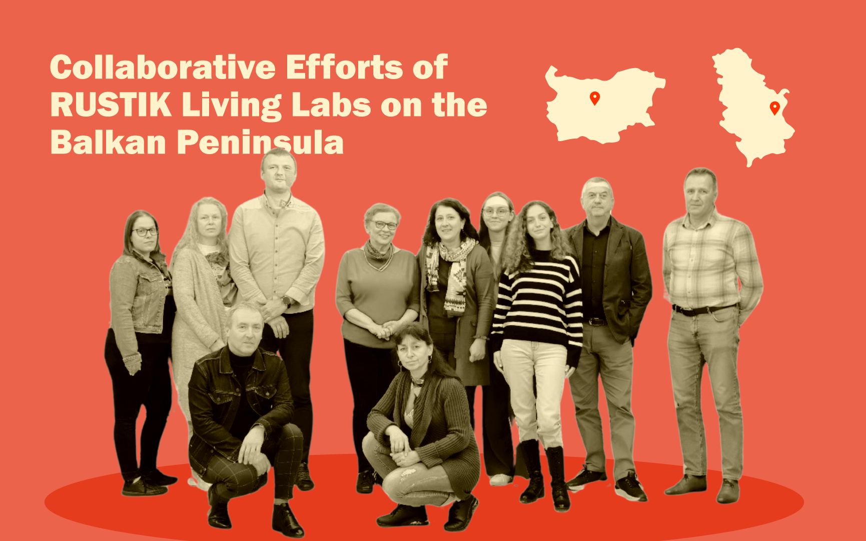 Collaborative Efforts of RUSTIK Living Labs on the Balkan Peninsula