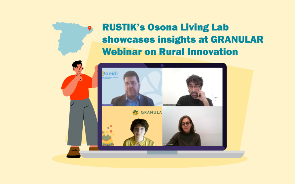 Rustik's Osona Living Lab showcases insights at Granular webinar on rural innovation